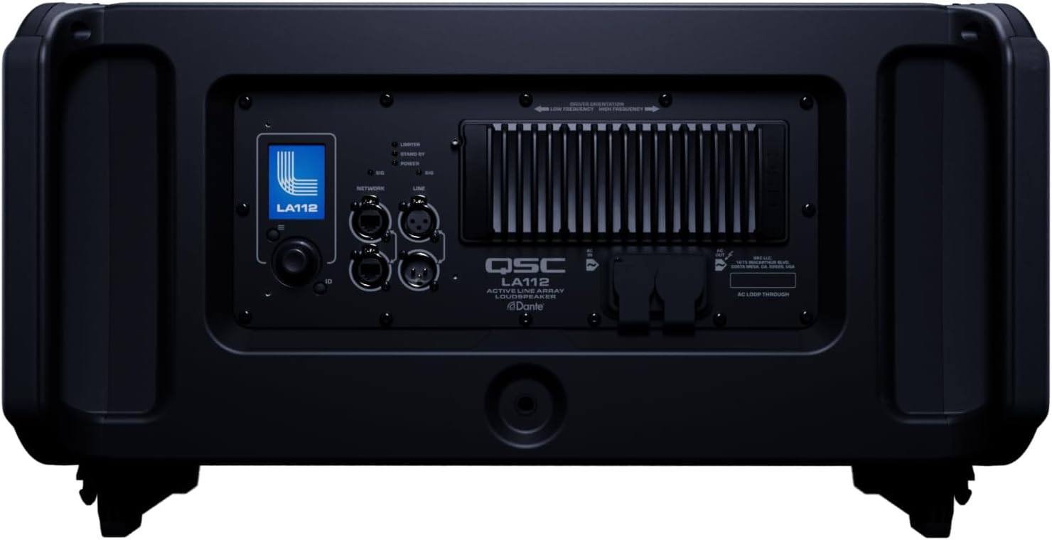 QSC LA112 2-Way Active Line Array Loudspeaker, 12 inch