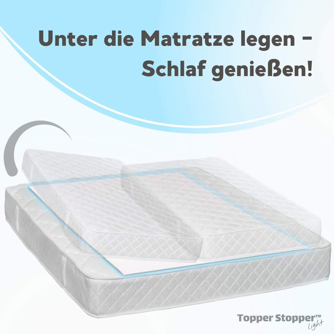 140 x 200 cm Matratzen Antirutschmatte für Topper Befestigung Matratze Anti Rutsch Matratzenunterlage Antirutschmatte für Bett Matratzenhalter Boxspringbett Antirutsch Matratzenschoner