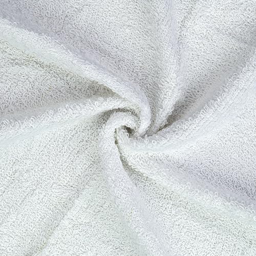 Decorrack 10 Pack 100% Cotton Wash Cloth, Luxurious Soft, 12 X 12 Inch Ultra Absorbent, Machine Washable Premium Quality Washcloths thumb #7