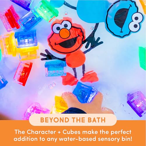 Cube sensoriel Glo Pals Elmo pour le rituel du bain