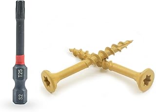 LUPANTER 300 Pcs Exterior Deck Screws 8#×1-5...,