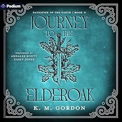 Diseño de la portada del título Journey to the Elderoak