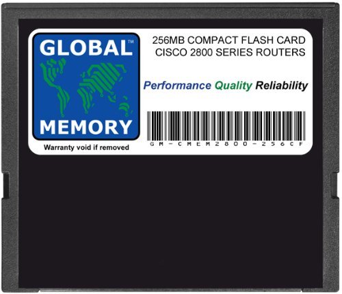 Carte Compact Flash Cisco MEM2800-256CF Mémoire Routeur 2800