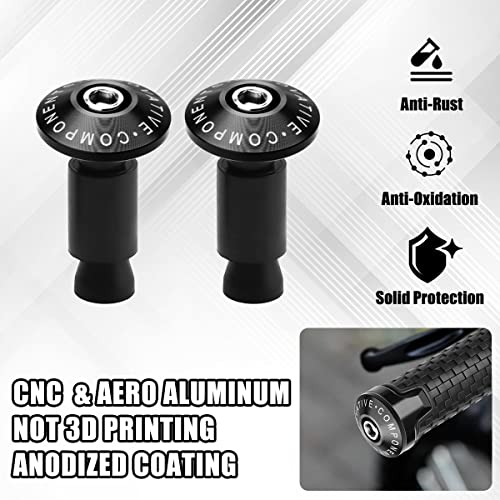 Urlwall Handle Bar End Plug,Anti Vibration Silder Plug For Sur Ron Lbx/S Sur-Ron Ultra Bee Segway X160 X260 Yamaha Kawasaki Atv,Aluminium Handlebar Grips For Dirt Bike  thumb #4