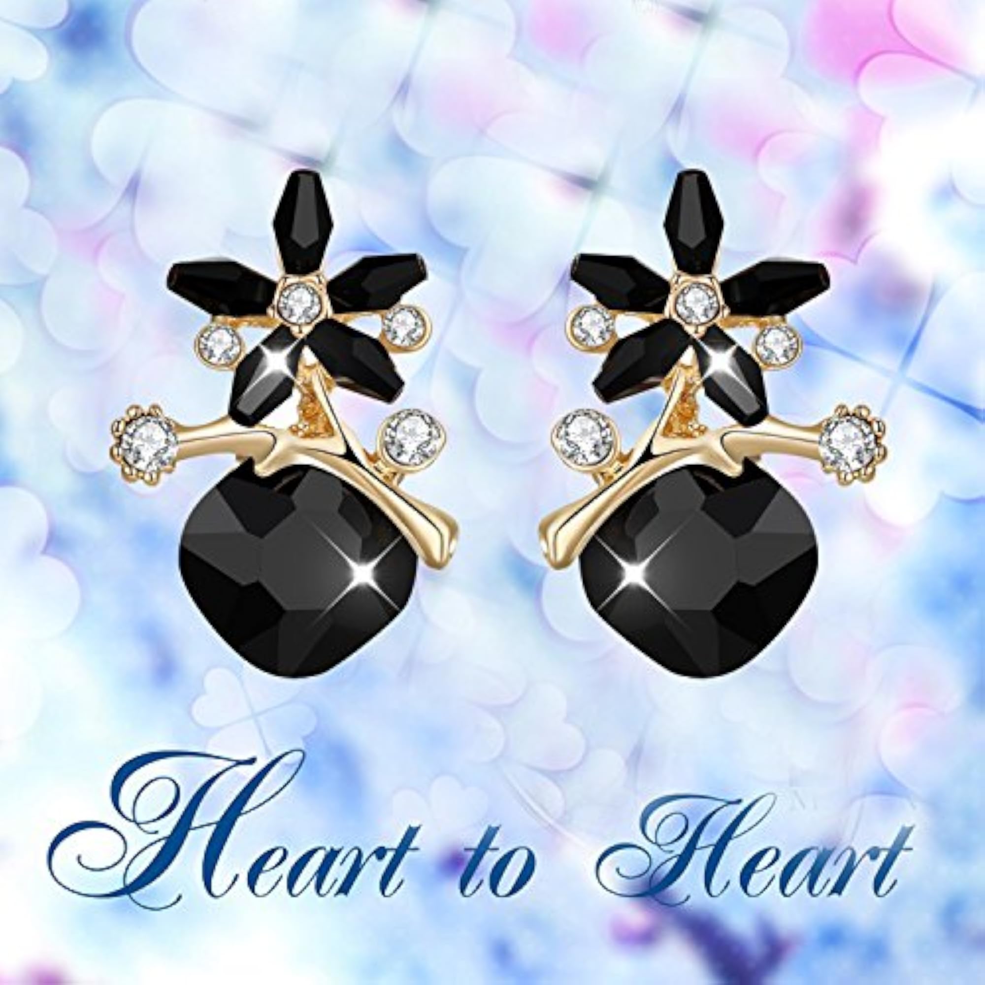 Crystal Elements Luxuria Edition Earrings Pair