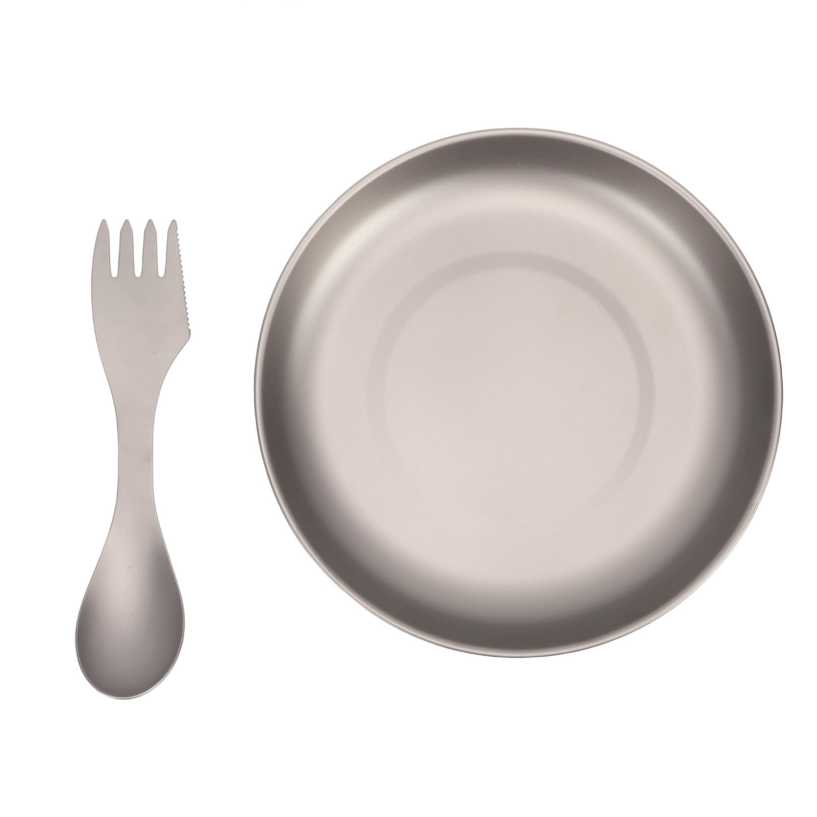 Set di utensili da campeggio leggero durevole riutilizzabile per picnic all'aperto
