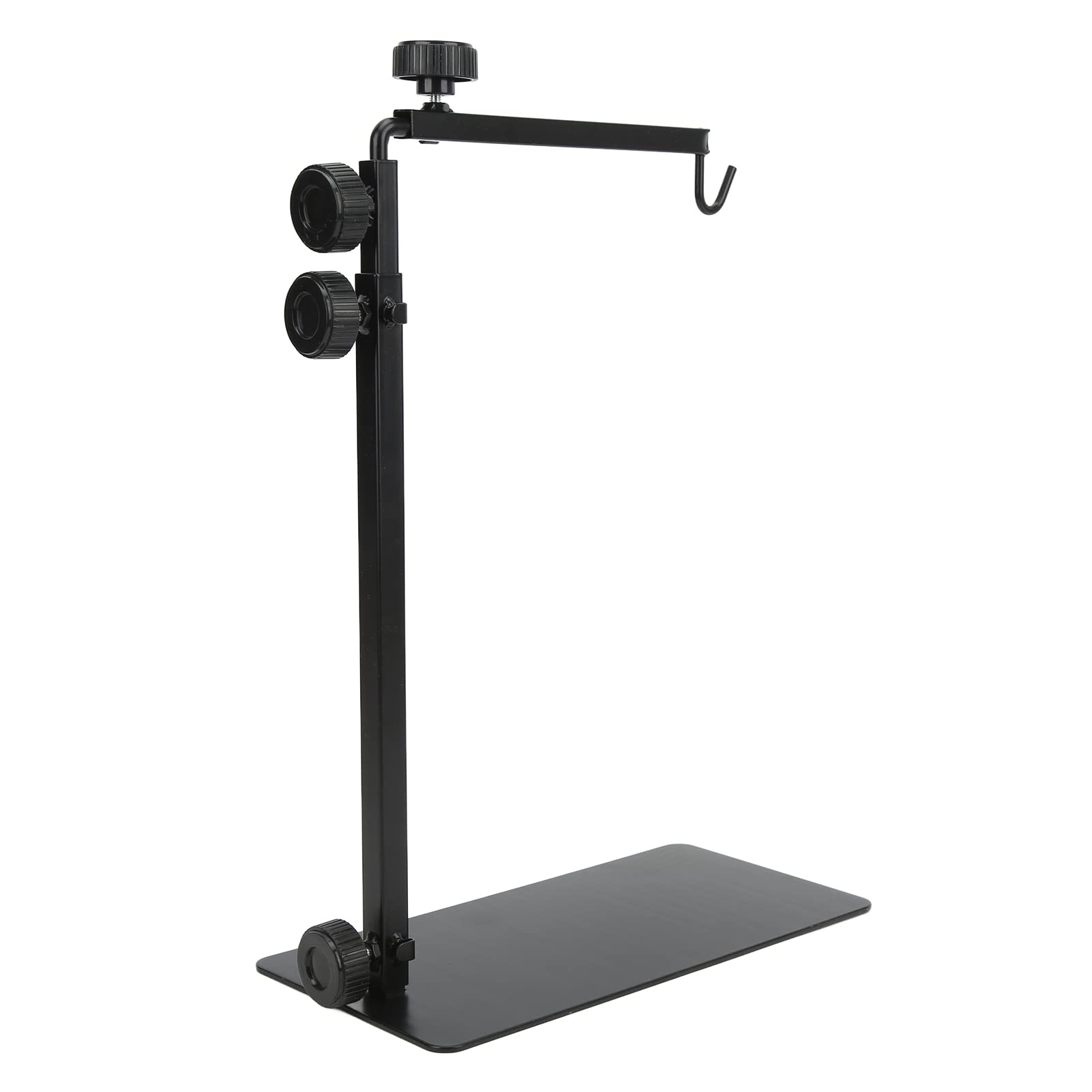 Stojak na lampę Gadów Regulowany Metalowy Uchwyt na lampę cieplną dla Płazów Jaszczurki Żółwie 23x41cm