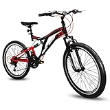 Bici Biammortizzata Professional Steel, splendida bicicletta mountain bike caratterizzata da ammortizzatori anteriori e posteriori, perfetti per prestazioni di alto livello in qualunque tipo di terreno.