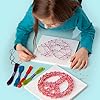 Craft-tastic – String Art – Craft Kit Makes 3 Large Canvases – Peace Sign Edition, Model Number: CTE40 #2