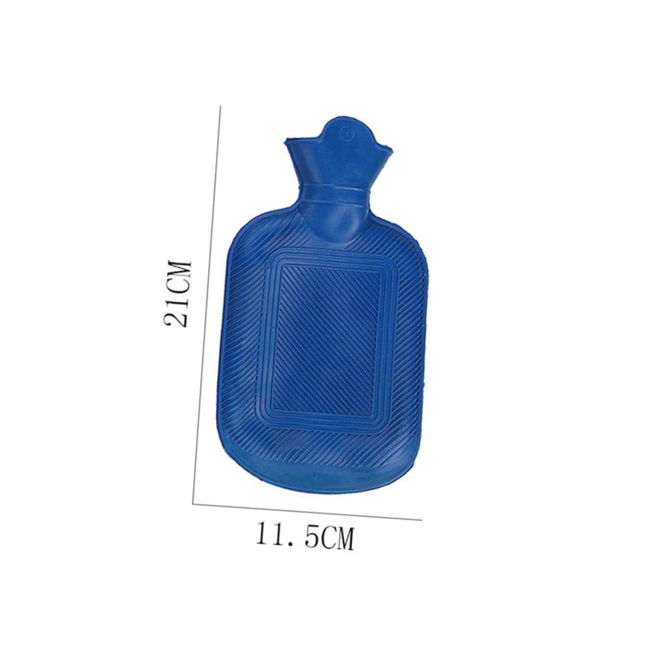 ARTSEWPLY Mini 450ml Hot Water Bottle Rubber Material Leakproof Hot Cold Water Bag for Muscle Random