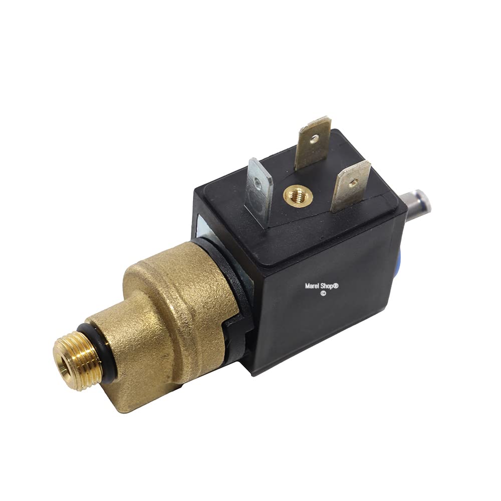 Marel Shop® - Elettrovalvola 3 Vie 230V - 50Hz Tipo Nuovo Verticale per Macchine da Caffè compatibile con Frog Revolution