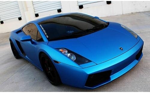 Miniatura 7 de 3M 2080 - Película de vinilo para coche, color azul mate metálico, M227, (muestra de 3 x 5 pulgadas)