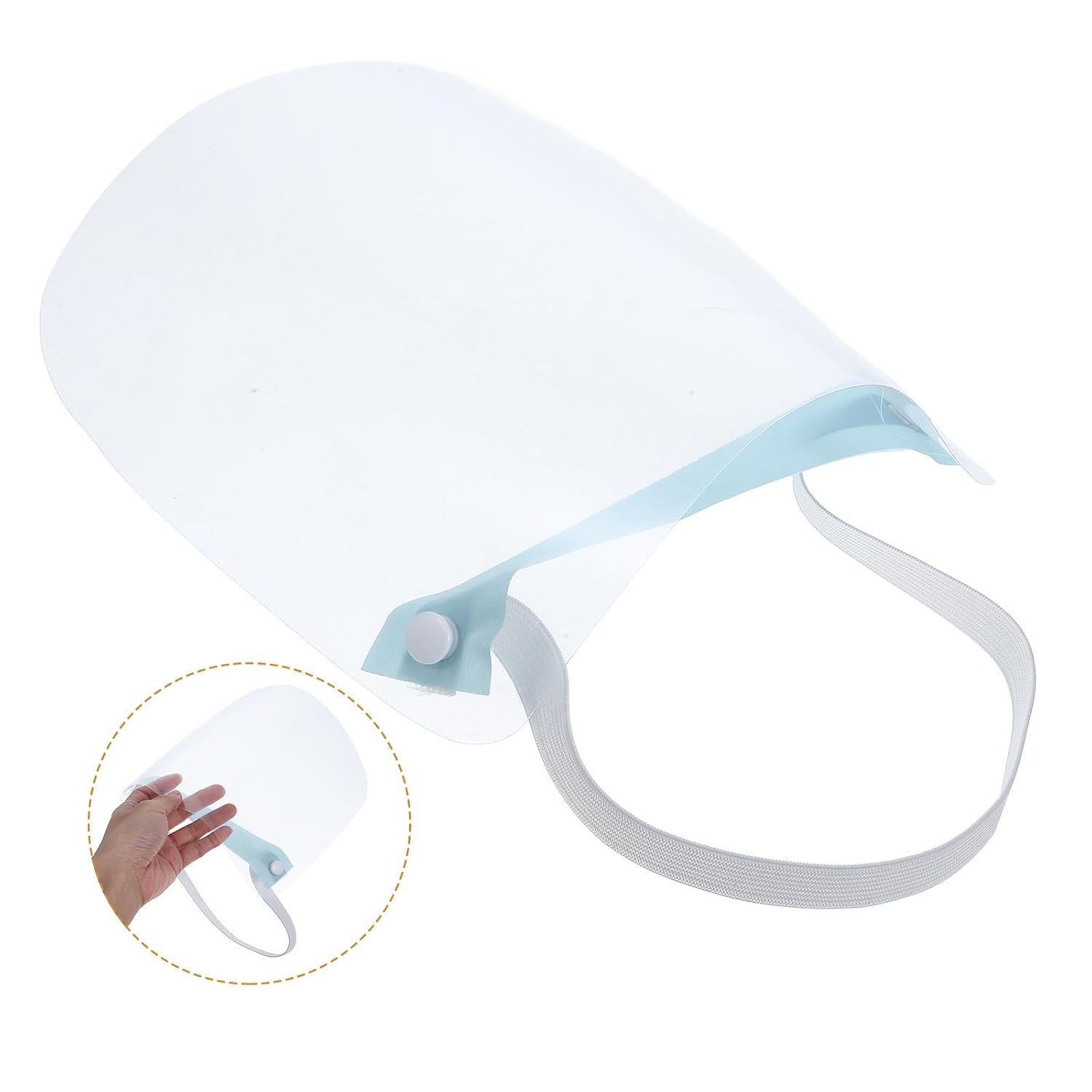 Oil Proof Face Shield Protective Cover with Detachable Dust Cap for Kitchen Cooking and Outdoor Use Safety Face Masks