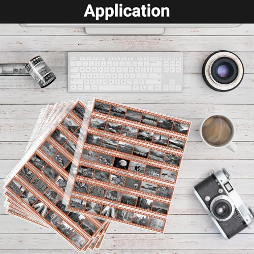 Image of 35mm Film Holder 135-7, Pack of 120 Acid Free Film Negative Sleeves, 35mm Negative Sleeves for Film Negative Storage, Up to 5040 Frames