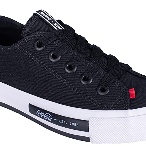 Tênis Daytona Coca-Cola Shoes Feminino, Black, 35