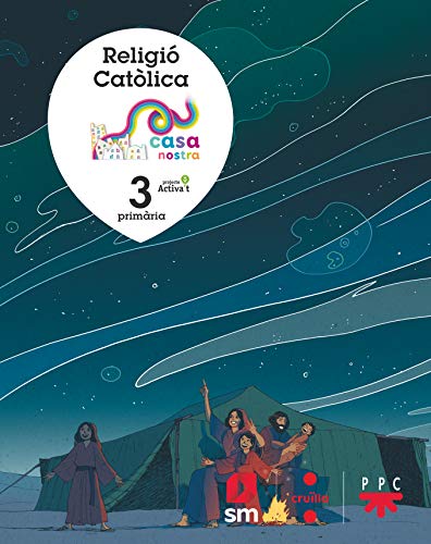 Portada de Religió Catolica 3º Educacion Primaria Nostra Casa Projecte Mas Savia