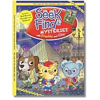 Seek & Find Mysteries w/ Freddy and Ellie, The Case of the Missing Mona Lisa 1945546700 Book Cover