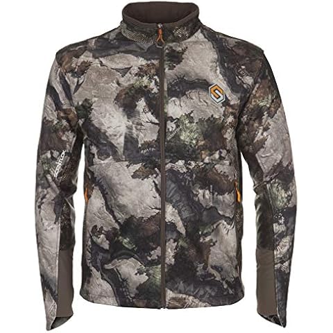 ScentLok Forefront Midweight Camo Hunting Jacket - Water Repellent and Carbon Alloy Odor Reducing Technology (X-Large, Mossy Oak Terra Gila) Cover