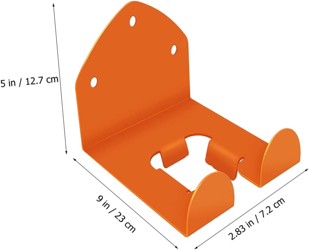 Mikikit Heavy Duty Garage Storage Hooks Wall Mount Hangers for Lawn Mower and Tool Organization, 2pcs Set, Wall Hooks for Garage Utility and Garden Equipment