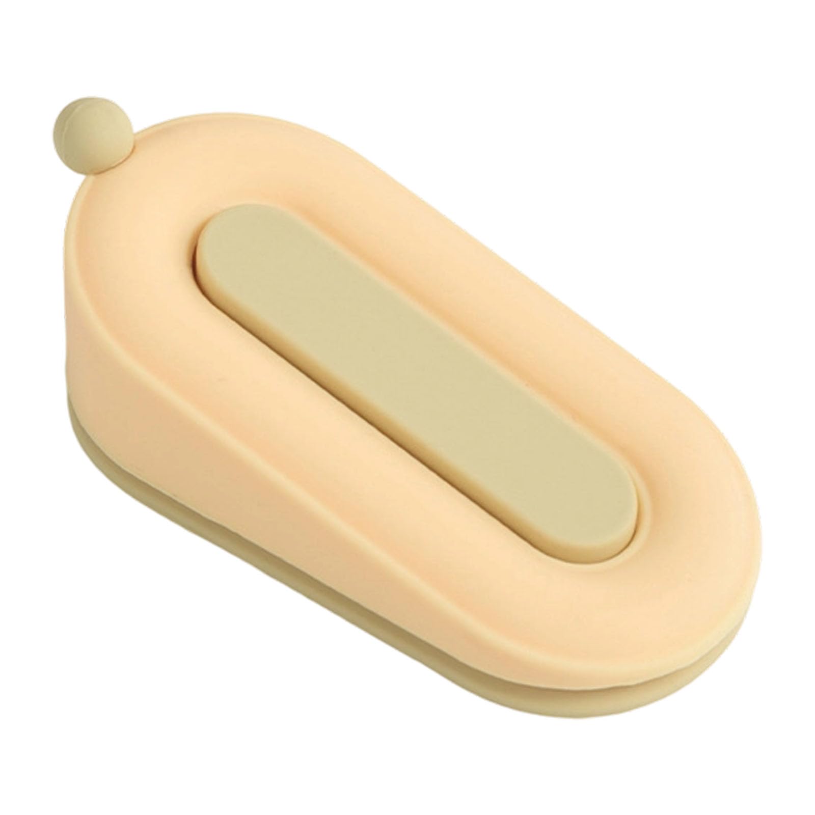 Tertioi Yellow Easy To Install Quiet Door Holder With Soft Pvc Cushion, Easy To Install And Secure Door Stopper For Rental Family Or Pet Owners