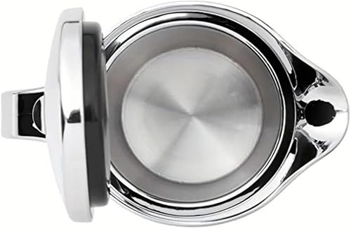 Miniatura 3 de Jarra aislada de acero inoxidable con tapa con bisagras, ideal para salsa o crema en Acción de Gracias, salsa de acero inoxidable (15.2 fl oz)