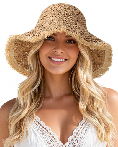 Beach Hats for Women - Straw Hats for Women, Sun Hat Women — view 5