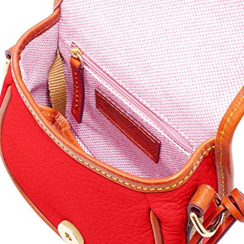 Image of Dooney & Bourke Handbag, All Weather Leather 2 Duck Bag Crossbody - Red