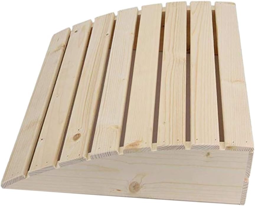 GANAZONO Wooden Headrest Pillow for Sauna Infrared Sauna Room Accessories Comfortable Steam Room Supply