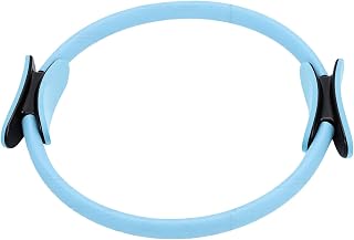 Tbest Pilates Ring 38cm Lätt Eva Stålfiber Portabel | Pilates Resistance Circle, Eva stålfibergummi, inre lårträning, hemreseanvändning, nybörjare avancerad
