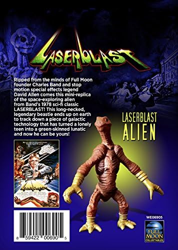 Laserblast Alien Action Figure : Full 