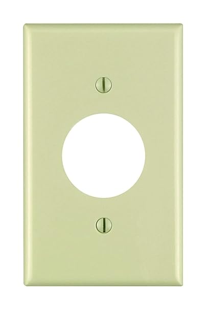 20 Pack , Ivory : G31371 Single-Flush Wall Plate Connector
