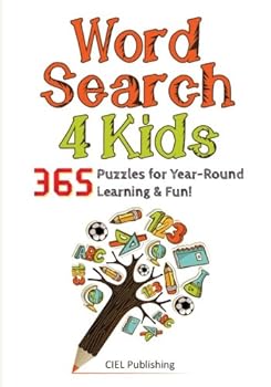 Paperback Word Search for Kids: 365 Amazing Puzzles for Year-Round Learning and Fun! Book