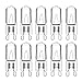 Ampoule Halogene G9 28W 230V, 370LM 2700K Blanc Chaud Dimmable, G9 Ampoules Capsule, pour Lustres, Lampes de Paysage, Appliques Murales, Éclairage d'armoire, Lot de 10