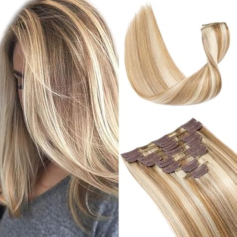 Elailite 100% Remy Hair Clip-in Extensions Cover