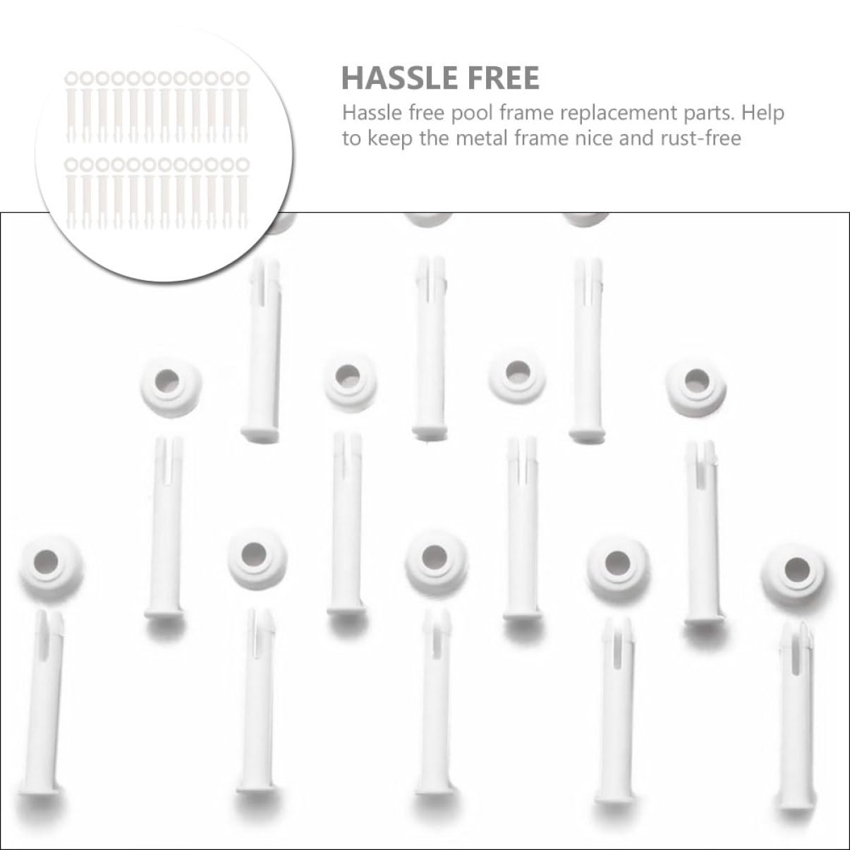 UPKOCH 2 Series Pasadores De Conexión para Piscinas Piezas De Pasador De Unión para Piscinas Pasador Adaptador para Piscinas Cubiertas De Seguridad para Piscinas Accesorios Piezas