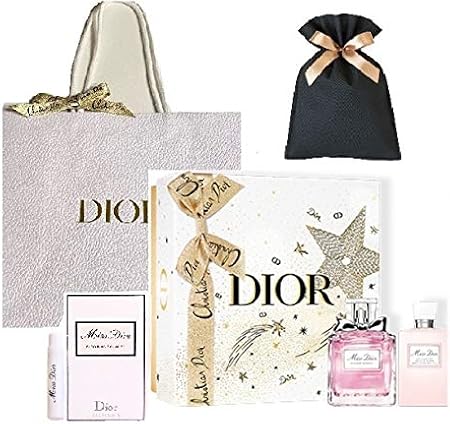 Amazon セット品 国内正規品 Diorギフトボックス入 ショップバッグ付き 豪華ギフトラッピング済み クリスチャンディオール ミス ディオール ブルーミングブーケ コフレ 携帯用 ミスディオール 香水 1ml セット内容 ミスディオール ブルーミングブーケ