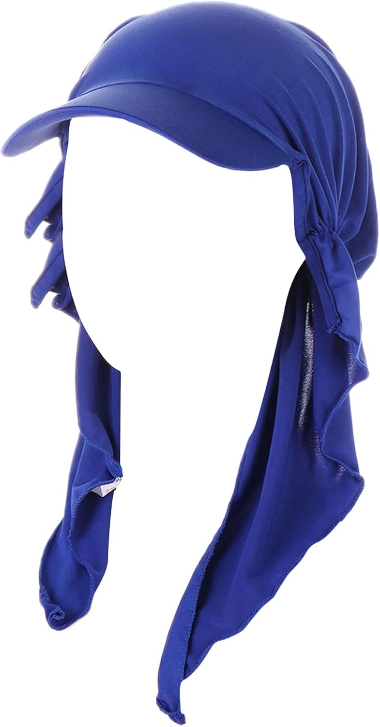 Accessoire Tête Chimiothérapie été Chemo Headwear Brim Visor Hat Bonnet Femmes,Chimio Turban Bonnet De Soleil Pour Extérieur