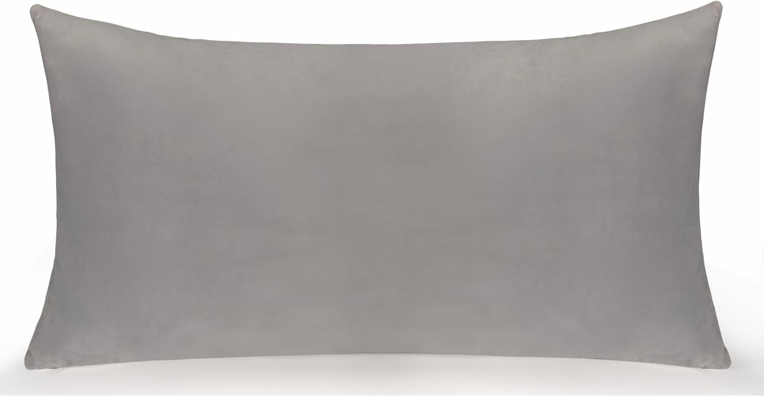 SquishPillow King Pillowcase - “Solid Slumber (Grey)”