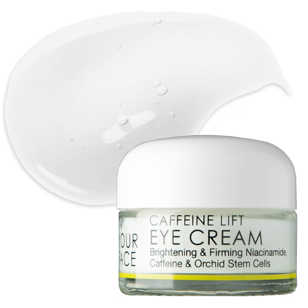 Amazon.com: IN YOUR FACE Caffeine Lift Eye Cream Anti Aging