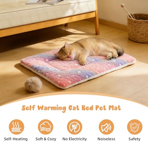 2-Pack Extra Large Self Warming Cat Bed Mat - 45x60cm (18
