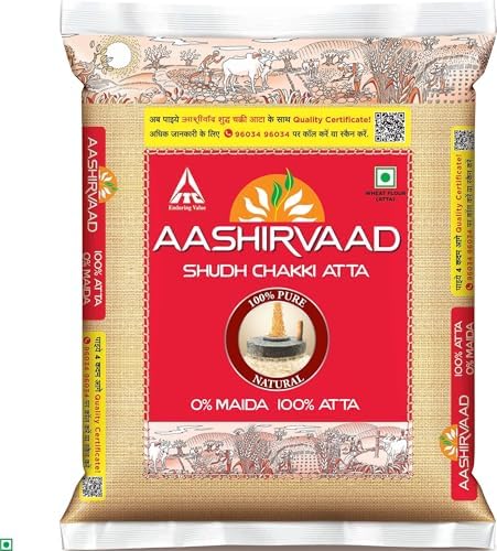 Great Bazaar Swad Chapatti Ashirwad Atta, 22 Pound