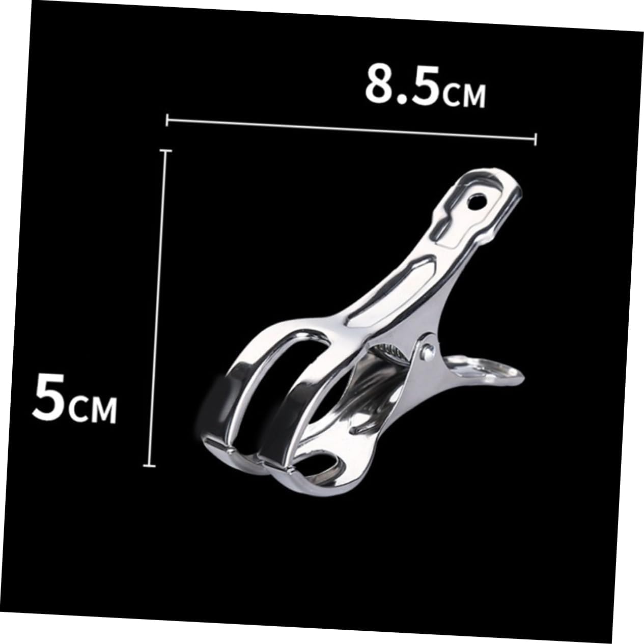 Clothes Pegs for Washing Line Caught 6Pcs Stainless Steel Clips Windproof Clips Clips Drying Clothes Folder Clothespin Clips