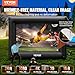 VEVOR Inflatable Projector Screen for Outside with 350W Air Blower Inflatable Screen Oxford Fabric Material Blow Up Screen for Outdoor Movie Supports Front/Rear Projection