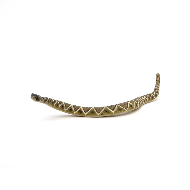 Foto 7 de 8 de Figura de Serpiente de Cascabel Juguete, Colección Vida Salvaje, Niños 3+
