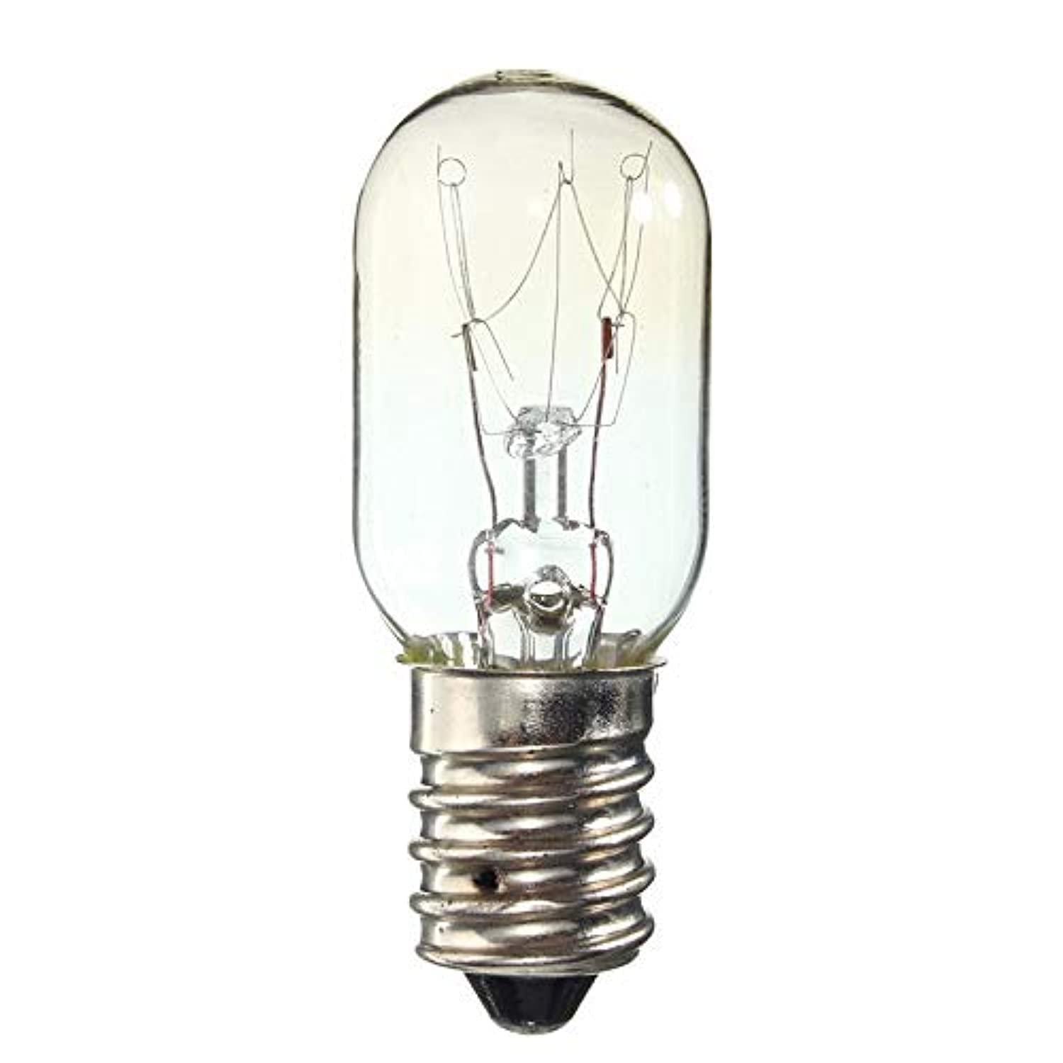 E14 15W Refrigerator Fridge Light Bulb Tungsten Filament Lamp Bulbs Warm White Lighting AC 220-230V, USB