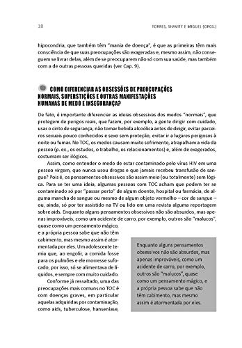 Medos, Dúvidas e Manias: Orientações para Pessoas com Transtorno Obsessivo-Compulsivo e seus Familia