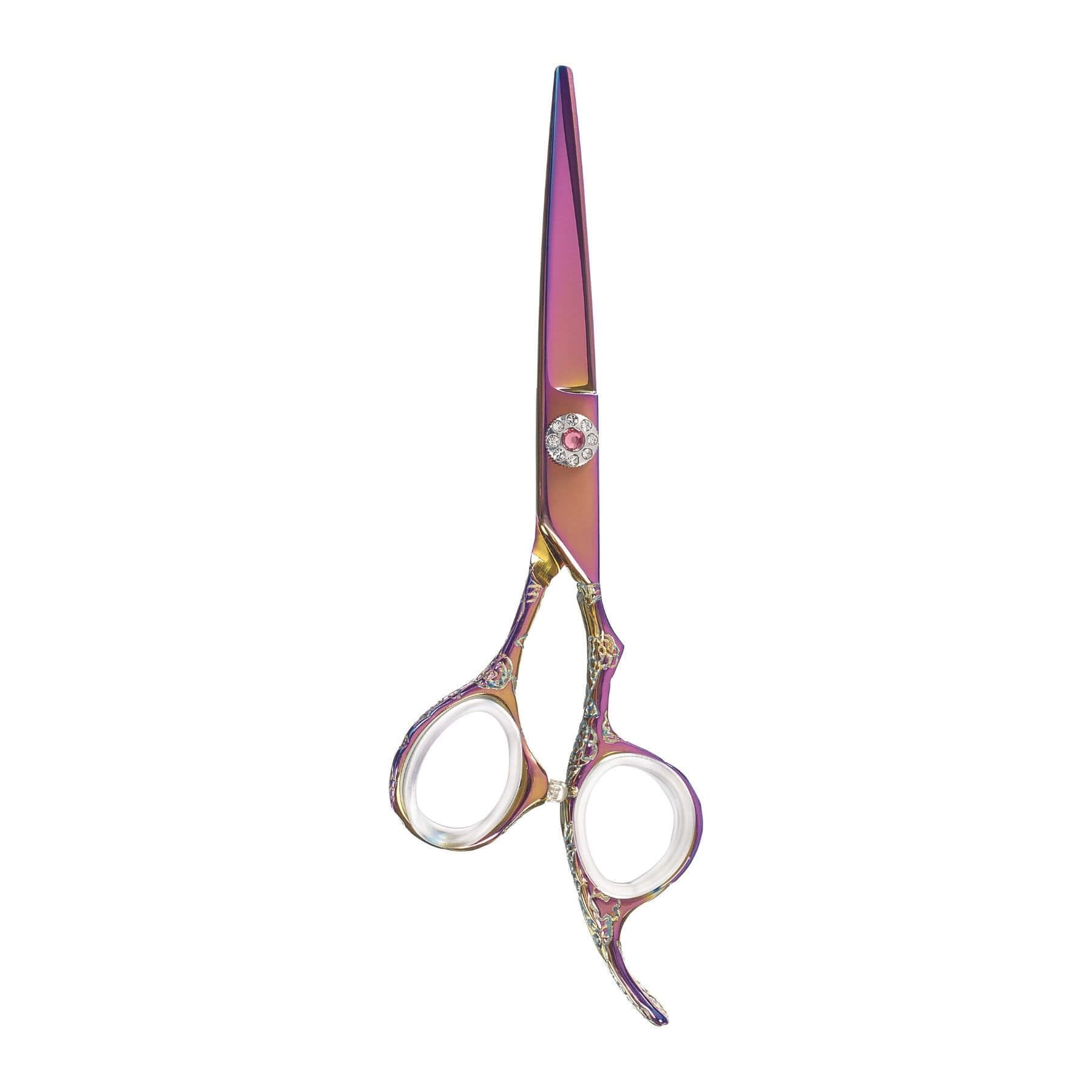 Ciseaux de coupe 5.5" Offset Pink Sparkle Cisoria