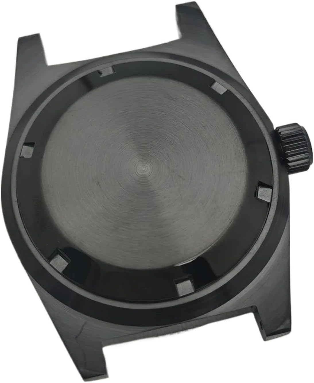 [SDFGUL] 40.5mm Black Ring Case Men's Watch Parts Compatible W