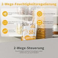 Boadw 2-Wege Feuchtigkeitsregulierung 58% Luftfeuchtigkeit Terpene & Aromaschutz, 4g Feuchtigkeitsregler zur Aufbewahrung von Kräutern schützt bis zu 15g - 20 Stück – Ansicht 2