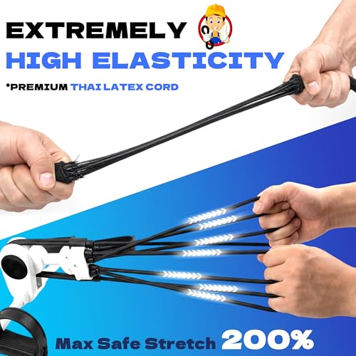KJE 8Pcs 36\" Adjustable Bungee Cords with Hooks - Black Bungee Straps, Easy to Adjust from 7\" to 36\", Ideal for Outdoor Tie Downs, Securing Tarps & Canvases & Cargo in Cold Hot Climates